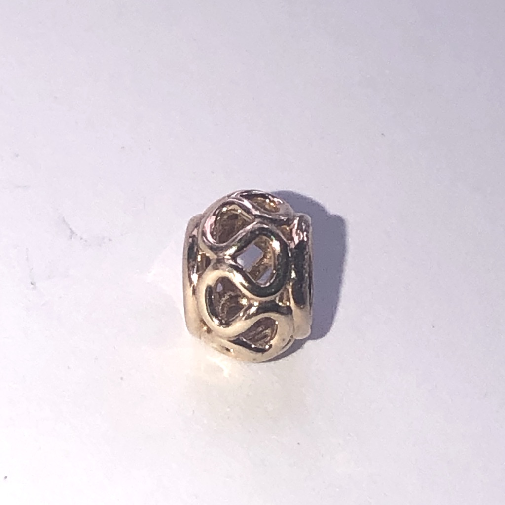 Pandora Solid 14k Intertwined Charm